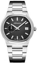 Zegarek męski Adriatica A8349.5116A srebrny. Szare zegarki męskie Adriatica, bez wzorów, srebrne. Za 2,950.00 zł.