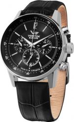 Zegarek Vostok Europe Zegarek męski Vostok Europe VK63-560A690 czarny. Czarne zegarki męskie Vostok Europe, bez wzorów. Za 1,390.00 zł.