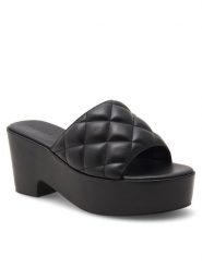 Badura Klapki WFA2667-1 Czarny. Czarne klapki damskie Badura, bez wzorów, z syntetyku, bez obcasa, bez zapięcia. Za 179.99 zł.
