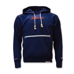 Bluza z kapturem Nike Standard Issue Hoodie College. Niebieskie bluzy damskie Nike, bez wzorów, z kapturem, do koszykówki. Za 177.00 zł.