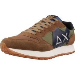 Buty SUN68 JAKI BICOLOR Brązowy. Brązowe buty zimowe męskie SUN68, bez wzorów, ze skóry, bez obcasa, bez zapięcia. Za 232.99 zł.