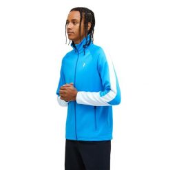 Bluza Peak Performance męska Rider Zip Jacket niebieska - XXL. Niebieskie bluzy męskie Peak Performance, m, bez wzorów, bez ramiączek, bez kaptura. W wyprzedaży za 569.00 zł.