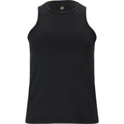Damski tank top Athlecia Almi. Czarne koszulki sportowe damskie Endurance, bez wzorów, bez ramiączek. Za 160.50 zł.