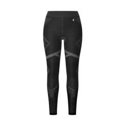 Legginsy termiczne z wełny merino dla kobiet Smartwool Intraknit. Białe legginsy sportowe damskie Smartwool, m, z aplikacjami, z dzianiny, z podwyższonym stanem, do biegania. Za 590.50 zł.