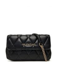 Valentino Torebka Frisia VBS9BA10 Czarny. Czarne torebki do ręki damskie Valentino, bez wzorów, ze skóry, bez dodatków. Za 499.99 zł.