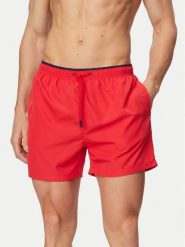 Ysabel Mora Szorty kąpielowe 90420 Czerwony jasny Regular Fit. Czerwone kąpielówki męskie ysabel mora, bez wzorów, z syntetyku. Za 149.99 zł.