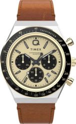 Zegarek męski Timex TW2W64400 brązowy. Brązowe zegarki męskie Timex, bez wzorów. Za 1,497.77 zł.