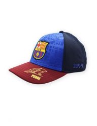 Czapka bejsbolowa FC Barcelona z autografem Pedriego. Czapki damskie FC BARCELONA, bez wzorów, z bawełny. Za 130.72 zł.