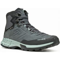 Buty trekkingowe damskie Tecnica Forge Hike Mid Gtx. Szare obuwie trekkingowe damskie TECNICA, z materiału, za kostkę, bez zapięcia. Za 956.00 zł.