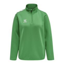 Bluza do piłki ręcznej damska Hummel hmlCORE XK. Zielone bluzy damskie Hummel, xl, bez wzorów, sportowe, bez ramiączek, bez kaptura. Za 199.40 zł.