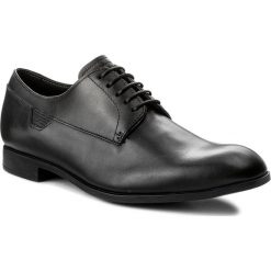 Półbuty EMPORIO ARMANI - X4C347 XC157 00002 Black. Czarne buty wizytowe męskie Emporio Armani, bez wzorów, ze skóry, bez obcasa, bez zapięcia. W wyprzedaży za 789.00 zł.