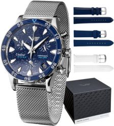 Zegarek damski Vostok Europe VK68-515A756B srebrny. Szare zegarki damskie Vostok Europe, srebrne. Za 3,192.22 zł.