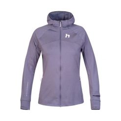 Bluza damska z kapturem Hannah Eli. Fioletowe bluzy damskie Hannah, bez wzorów, bez ramiączek, z kapturem. W wyprzedaży za 357.10 zł.