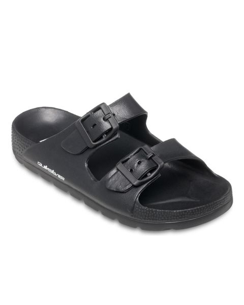 Sandały dla Mężczyzn EMBARK. Czarne sandały męskie Quiksilver, bez wzorów, z materiału, bez zapięcia. Za 149.99 zł.