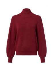 Msch Copenhagen sweter z dzianiny - MSCHMagnea Rachelle Kobiety Sztuczne włókno czerwony, S/M. Czerwone swetry nierozpinane damskie MSCH Copenhagen, m, bez wzorów, z dzianiny, bez kołnierzyka, bez ramiączek. Za 179.95 zł.