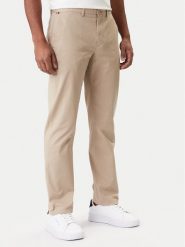 Tommy Hilfiger Chinosy Core Denton MW0MW41993 Beżowy Regular Fit. Brązowe eleganckie spodnie męskie Tommy Hilfiger, bez wzorów, z bawełny. Za 389.99 zł.