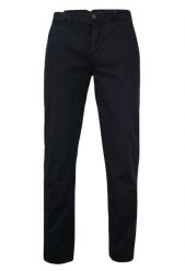 Bawełniane, Elastyczne Spodnie Męskie, CHINOS, Zwężane Nogawki, Granatowe. Eleganckie spodnie męskie Chiao, bez wzorów, z bawełny. Za 169.00 zł.