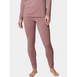 Legginsy Termiczne Damskie Columbia Midweight Stretch. Fioletowe bielizna sportowa damska Columbia, bez wzorów. Za 239.00 zł.