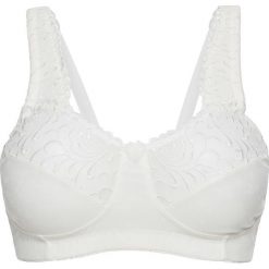 Wygodne dżinsy ze stretchem BOYFRIEND bonprix jasnoniebieski. Niebieskie biustonosze bonprix, bez wzorów, z jeansu. Za 99.99 zł.
