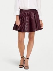 ONLY Spódnica z imitacji skóry Jacky 15355512 Fioletowy Regular Fit. Fioletowe spódnice damskie ONLY, xl, bez wzorów, ze skóry. Za 149.99 zł.