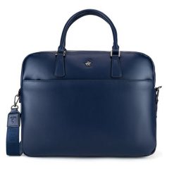 Torba na laptopa Beverly Hills Polo Club. Niebieskie torby na laptopa damskie Beverly Hills Polo Club, bez wzorów. Za 219.99 zł.