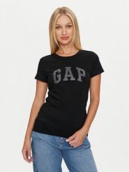 Gap Top 268820-11 Czarny Regular Fit. Czarne topy damskie GAP, s, bez wzorów, z bawełny, bez kołnierzyka, bez ramiączek. Za 79.99 zł.