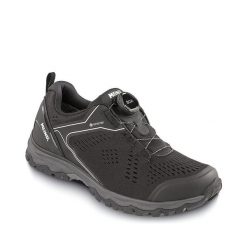 Buty trekkingowe Meindl Abano GTX Boa. Czarne trekkingi męskie MEINDL, z gore-texu, bez zapięcia. Za 921.50 zł.