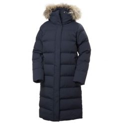 Parka dla kobiet Helly Hansen Aria. Niebieskie parki damskie Helly Hansen, na zimę, bez wzorów, bez kaptura. W wyprzedaży za 1,275.50 zł.