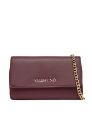 Valentino Torebka Zero Pre VPS7B3212 Bordowy. Czerwone torebki do ręki damskie Valentino, bez wzorów, ze skóry, bez dodatków. Za 279.99 zł.