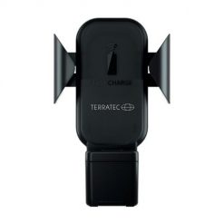 Terratec ChargeAir All Car Uchwyt aktywny Telefon komórkowy/Smartfon, Smartwatch Czarny. Czarne zegarki smartwatch TerraTec, bez wzorów. Za 242.99 zł.