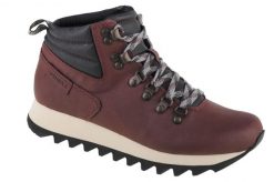 Buty trekkingowe damskie Merrell Alpine Hiker. Czerwone obuwie trekkingowe damskie Merrell, z gumy, za kostkę, bez zapięcia. Za 349.99 zł.