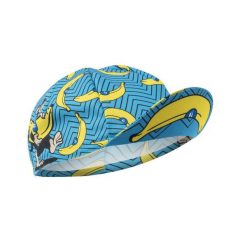 Czapka rowerowa z motywem banana Gist. Niebieskie czapki damskie GIST, bez wzorów. Za 140.00 zł.