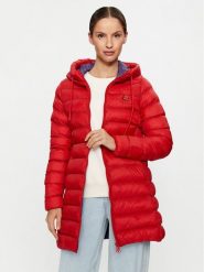 Invicta Płaszcz zimowy 4432543/D Czerwony Regular Fit. Czerwone płaszcze damskie Invicta, na zimę, s, bez wzorów, z syntetyku, bez kołnierzyka, bez kaptura. Za 1,709.00 zł.