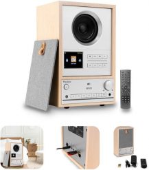 Radio internetowe DAB+/FM BT WIFI Canzo Audizio jasne drewno one size. Radia fonestar. Za 906.23 zł.