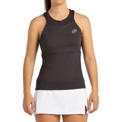 T-shirt Straps Bullpadel Erare Woman. Szare t-shirty damskie bullpadel, s, bez wzorów, sportowe, bez kołnierzyka, bez ramiączek. Za 219.20 zł.