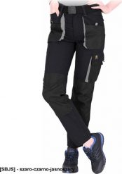 R.E.I.S. OX-FIO-T - Spodnie ochronne do pasa FIO, damskie - szaro-czarno-jasnoszary 44. Brązowe spodnie dresowe damskie R.E.I.S., bez wzorów, sportowe. Za 65.17 zł.