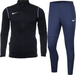 Nike Dres Męski Nike Dry Park 20 czarno granatowy. Czarne komplety dresowe męskie Nike, m, bez wzorów, z dresówki. Za 222.00 zł.