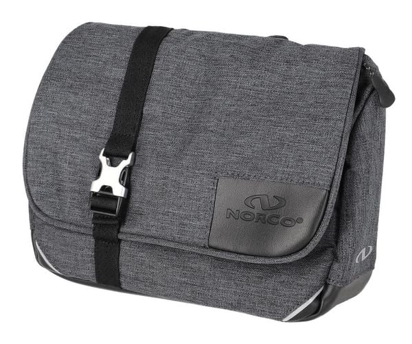 Torba na kierownicę Bellham. Szare torby na ramię męskie NORCO, z materiału, na ramię. Za 349.90 zł.