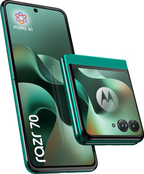 Smartfon Motorola Razr 70 5G 8GB / 256GB Zielony (PBB60004SE). Zielone smartfony Motorola. Za 3,052.00 zł.