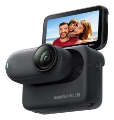 Insta360 GO 3S Standard Edition_Midnight Black_64GB. Czarne zegarki sportowe INSTA360, bez wzorów. Za 2,051.99 zł.