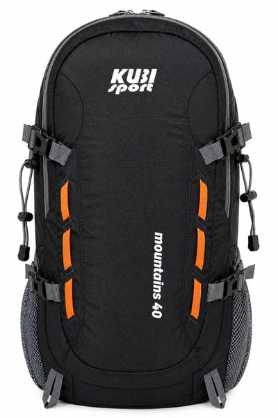 Plecak turystyczny Mountains 40 L. Czarne plecaki męskie KUBISPORT, bez wzorów. Za 113.00 zł.