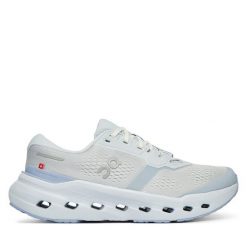 Buty do biegania On. Niebieskie obuwie sportowe damskie On, bez wzorów, bez zapięcia, do biegania. Za 719.99 zł.