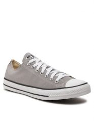 Converse Trampki Chuck Taylor All Star A06565C Szary. Szare trampki i tenisówki damskie Converse, bez wzorów, z materiału, bez zapięcia. Za 229.99 zł.