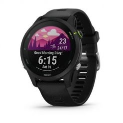 Zegarek sportowy Garmin Forerunner 255 Music Black. Czarne, cyfrowe zegarki sportowe Garmin, bez wzorów, z włókna, szklane, do biegania. Za 1,464.99 zł.