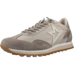 Buty CETTI C1259SRA V26 Beżowy. Brązowe obuwie trekkingowe damskie QUERCETTI, ze skóry, bez zapięcia. Za 388.99 zł.