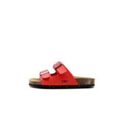 Klapki damskie CMP ECO THALITHA. Czarne klapki damskie CMP, bez wzorów, sportowe, bez obcasa, bez zapięcia. Za 149.99 zł.