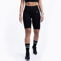 Krótkie legginsy sportowe dla kobiet Xtreme Sportswear Antracyt Czarny. Czarne legginsy damskie Xtreme, m, bez wzorów, krótkie, na fitness i siłownię. Za 99.99 zł.