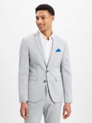 Finshley & Harding kurtka modułowa - Oakland Mężczyźni Slim Fit szary, 52. Szare kurtki męskie Finshley & Harding, m, bez wzorów, z syntetyku, klasyczne, bez kaptura. Za 549.95 zł.