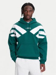 Adidas Bluza Archive Cut Line JX3063 Zielony Regular Fit. Zielone bluzy męskie Adidas, l, bez wzorów, z bawełny, bez ramiączek, bez kaptura. Za 299.99 zł.