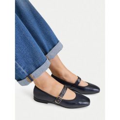 Baleriny Lasocki. Niebieskie balerinki damskie Lasocki, bez wzorów, bez obcasa, bez zapięcia. Za 199.99 zł.